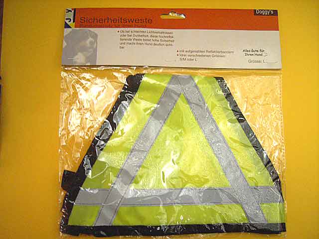 HUNDE-SICHERHEITSWESTE - RESTPOSTEN